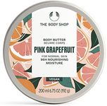 The Body Shop Pink Grapefruit Body Butter – Nourishing & Moisturizing Skincare for Normal Skin – Vegan – 6.75 oz