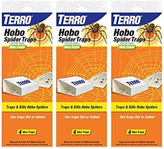 TERRO T293SR Hobo Spider Traps-3 Pack, White