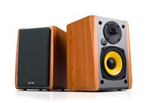 Edifier R1010BT - 4" Powered Bluetooth Wireless Multimedia Studio Monitor Speakers (Pair) 24 Watts RMS - Wood