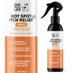 DogsLife Itch Relief Spray For Dogs | Itchy Dog Spray Soothe Itching, Stop Scratching & Support Healing | Fast Acting Targeted Dog Itch Spray | Allergy Itch Relief | Anti Inflammatory Dog Itch Remedy