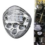 Motorcycle Led Headlight Assembly High&Low Beam Head Lamp Motorbike Driving Light for Victory 2007-2016 Cruisers Cross Country Kingpin Vegas