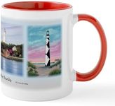 CafePress Lighthouses of The Outer Banks Mug 11 oz (325 ml) Ceramic Coffee Mug