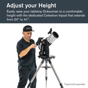 Celestron StarSense 114mm Dobsonian Telescope – Easy Setup, High Power