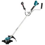 Makita DUR368AZ, Battery Powered 36V Brushless Brush Cutter, 350mm Cutting Width, Blue/Black, Model Number DUR368AZ, Single Style, 1-Year Warranty