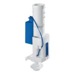 Beyond Bath Grohe type Concealed Tank Pneumatic Syphon, Dual Flush System, Wall-Hung and Floor-Mounted Compatible, White/Blue