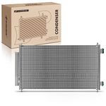 A-Premium Air Conditioning A/C Condenser - Fits for 3599 - Compatible with 2007-2011 Honda CR-V L4 2.4L, w/Receiver Drier