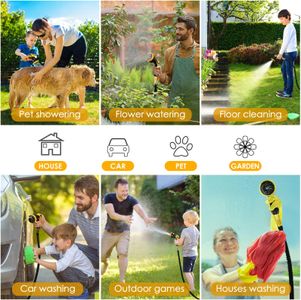KETTOYA 150FT Expandable Garden Hose – 10-Pattern Nozzle, Leak-Proof, Kink-Free