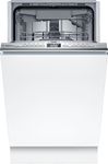 Bosch Series 4 SPV4EMX17G Intergrated Slimline Dishwashers- Silver Control Panil- B Rated