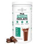 Nature's Island Vegan Plant Protein Powder (330g, Chocolate) 25g Protein (Pea Protein Isolate) with Complete Amino Acid Profile, Easy to Digest, Dairy Free, Zero Sugar for Fitness, Nutrition, Strength, Recovery, Energy & Stamina