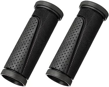 Bike Handlebar Grips Short Mini Bicycle Handlebar Grips 90mm Length Rubber Bicycle Handle Grips Black US114