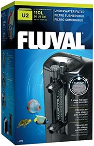 Fluval U2 Underwater Filter – Designed for Freshwater and Saltwater Aquariums, Also Ideal for Terrariums and Turtle Tanks