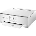 Canon PIXMA TS8220 Wireless All in One Printer with Mobile Printing,White