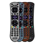 Philips Universal Remote Control for Samsung, Vizio, LG, Sony, Sharp, Roku, Apple TV, RCA, Panasonic, Smart TVs, Streaming Players, Blu-ray, DVD, 4 Device, Marble, SRP4320M/27