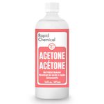 Acetone Nail Polish Remover Acetone Gel Polish Remover Shellac Nail Polish Remover Acetone (473 ml / 16 oz)