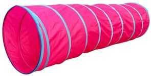 Homecute Tunnel Tent for Kids, Kids Play Tunnel, Foldable Indoor & Out Door Crawl Through Tunnel for- Kids Toddler Babies Children, Tunnel Tent for Kids, Girls and Boys. (Caterpillar Pink)