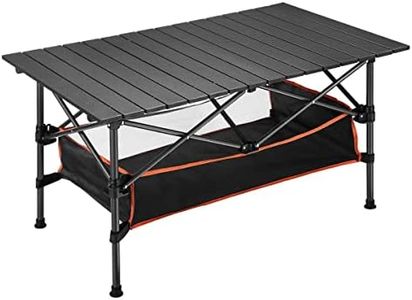 OGL Portable Folding Camping Table Picnic Outdoor Foldable Desk Aluminium with Storage Carry Bag