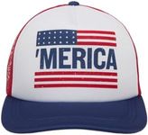 Bioworld 4th of July American Flag ‘Merica Trucker Hat