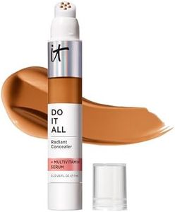 IT Cosmetics Do It All Radiant Concealer ­­– Makeup Concealer –Hydrate & Brighten – Creaseless Medium Coverage & Radiant Finish ­­– Niacinamide & Hyaluronic Acid - Rich Neutral, 0.2 Fl Oz