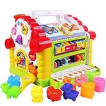 Smartcraft Colorful And Attractive Funny Cottage Educational Toy, Learning House - Baby Birthday Gift For 2 3 Year Old Boy Girl Child - Multi Color