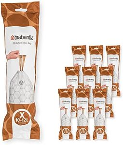 Brabantia PerfectFit Bags, Code X, 10-12L,200 Bags