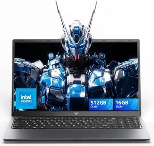 ACEMAGIC 2025 Ordinateur Portable 15,6 Pouces Quad-Core N97 Jusqu'à 3,6 GHz, 16Go RAM DDR4 512Go SSD PC Portables (Dépasser N95/N5095) WiFi 5/2.4G,USB3.2,BT5.0,HDMI,Type-C,Cache Caméra,5000 mAh