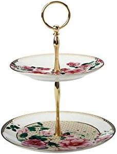 Maxwell & Williams Teas & C's Silk Road 2 Tiered Cake Stand White Gift Boxed