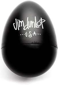 Dunlop 9103TBK Egg Shaker, Black, 2/Pack