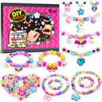 Tomons Bracelet Making Kit,Jewelry Making Kit for Girls,Bracelet Making Kit for Girls,Gifts for Girls 4 5 6 7 8 9 10 11 12,Unicorn Crafts Gifts Set for Teen Girls