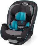 Safety 1st Grow and Go All-in-One Slim Convertible Car Seat, Rear Facing, 5-40 lbs, Forward Facing (30–65 lbs), High Back Booster Seat 40-100 pounds, Green Gables