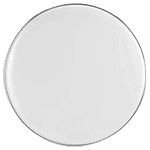 RockSolid White Skin Bass Drum Resonant Head 22 Inch - Smooth Finish Bass Drum Head - Bass Drum Skins