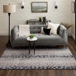 Mohawk Home Antelope Animal Print Gray 5' 3" x 7' 6" Area Rug Perfect for Kitchen, Living Room, Dining Room