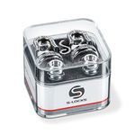 Schaller Strap Locks Guitar S-Lock Pair (Chrome Plated)