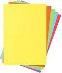 Quality A4 Bright Colour Coloured Paper 80gsm (210mm x 297mm) Printer Copier Cardmaking Folding Craft Page Ream Sheet (Pack of 100 Sheets)