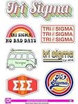 Sigma Sigma Sigma - Sticker Sheet -