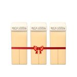 RICA Women Wax Argan Roll-On Wax Kit (Set Of 3 Refill Wax) 100 Ml