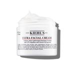 Kiehl's Ultra Facial Cream, with 4.5% Squalane to Strengthen Skin's Moisture Barrier, Skin Feels Softer and Smoother, Long-Lasting Hydration, Easy and Fast-Absorbing, All Skin Types - 125 ml