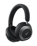 soundcore Space One Pro by Anker, Adaptive Active Noise Cancelling Headphones Driven by 6 Mics, Super Foldable Design, 60H Lossless Audio, Ultra-Fast Charging, Hi-Res Wireless Audio, Comfortable Fit