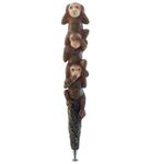 Planet Pens Three Wise Monkeys Novelty Pen - Cute Fun & Unique Kids & Adults Office Supplies Ballpoint Pen Colorful Animal Writing Pen Instrument for School & Office