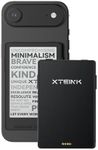 XTEINK X3 eBook Reader (Developer Edition), 3.7" Pocket E-Ink eReader, Ultra-Thin 0.2", 2 oz, Magnetic-Ready Pogo-Pin Charging, Gyroscope Page-Turn, Distraction-Free Reading, 16GB, Space Black