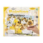 Royal & Langnickel Painting by Numbers Junior Large Art Activity Kit, Cats Montage