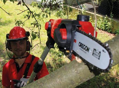 Einhell 18V Cordless Pole Hedge Trimmer & Mini Chainsaw – Power X-Change