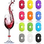 12 Pieces Wine Glass Charms Markers