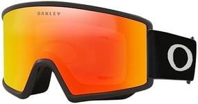 Oakley TARGET LINE M OO 7121 Matte Black/Fire Iridium men Ski goggles