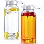 Plastic Pitcher with Lid Clear Acry