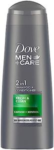 Dove Men+Care Fresh & Clean 2in1 Shampoo+Conditioner, 180 ml