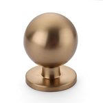 Asidrama 10 Pack Champagne Bronze Kitchen Cabinet Knobs Square Dresser Knobs Drawer Knobs Cabinet Hardware Zinc Knobs for Dresser Drawers