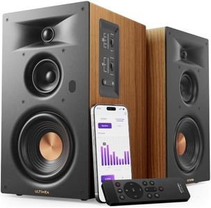 ULTIMEA 3-Way Powered Bookshelf Speakers, Wireless Studio Monitors, BS-3