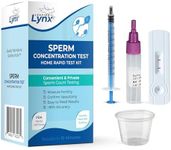 Fertility Test Kit for Men, Shows Normal or Low Sperm Count, Easy Sperm Test Results in Minutes, Sperm Check Male Fertility Test, Accurate & Private Vasectomy Sperm Check Test Kit for Sperm Fertility