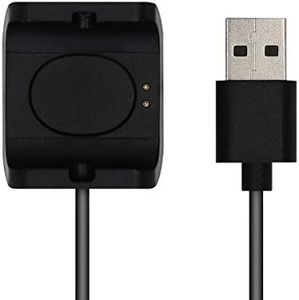 kwmobile Cable de Carga Compatible con Huami Amazfit Bip S (A1805/A1916) Cable - Conector USB con Base de conexión para smartwatch - 100