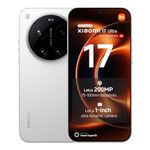 XIAOMI 17 Ultra, Smartphone 16+512 GB, Leica 200MP 75–100mm Telephoto, LOFIC HDR Techonology, HyperAI, White, Manufacturer warranty 2 years + 1 year extra, Charger Not Included